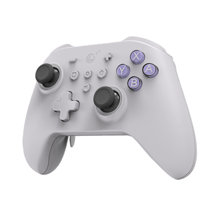 จอยเกมไร้สาย GuliKit Pro Controller NS39 KK3 MAX Retro Series สีขาว ปุ่มม่วง